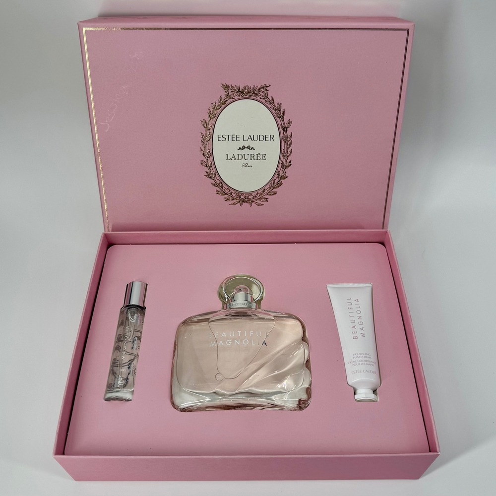 Estee Lauder Beautiful Magnolia Eau de Parfum Travel Spray & Hand Cream Gift Set - Picture 3 of 4